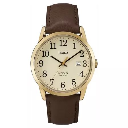 Dark Academia Outfit | ShopLook Mens Watches Military, Brown Leather Strap Watch, Brown Watches, Brown Leather Watch, Timex Watches, Best Watches For Men, Casual Watches, Brown Leather Strap, Sport Watches