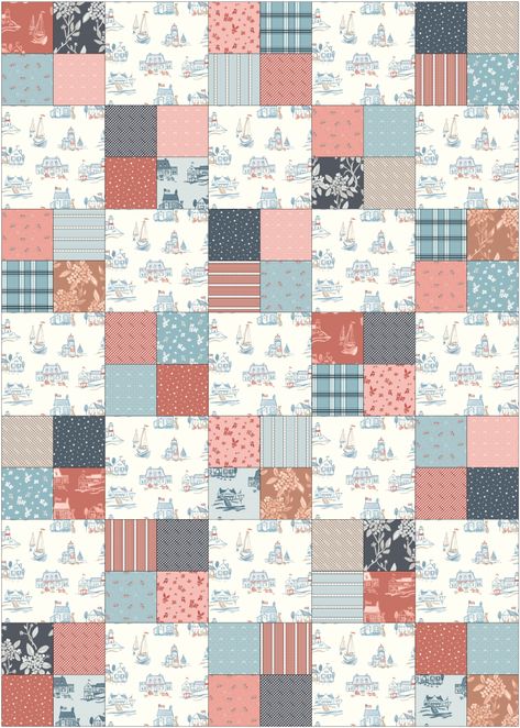 Quilt Basics, Baby Quilt Patterns Easy, Quilt Diy, 4 Patch Quilt, Charm Pack Quilt Patterns, Diary Of A Quilter, Boys Quilt Patterns, Baby Quilt Tutorials, Quilt Blocks Easy