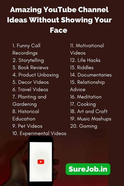 faceless youtube ideas, Youtube, youtube channel ideas, youtube video ideas, youtube videos, youtube ideas How To Start Youtube, Youtube Channel Name Ideas, Successful Youtube Channel, Youtube Setup, Faceless Youtube, Youtube Marketing Strategy, Start Youtube Channel, Social Media Content Planner, Channel Ideas