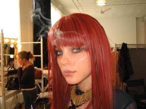 Jessica Stam, Indie Sleaze, Attractive People, Hair Inspo, Red Hair, Hair Inspiration, Pretty People, Fashion Models, Beautiful People