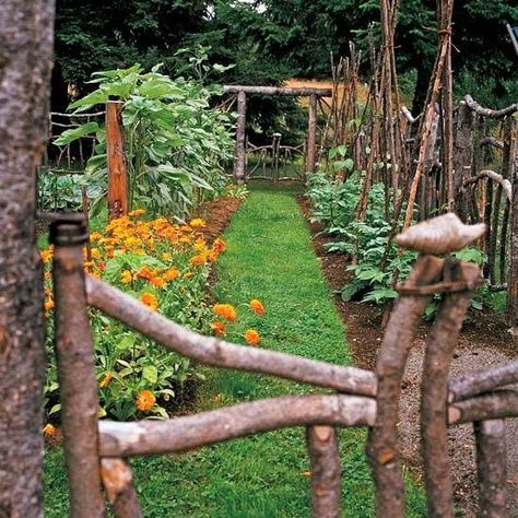 Garden Structures, Have Inspiration, Plants And Flowers, Garden Tours, Flowers And Plants, Garden Fencing, Rustic Gardens, Veggie Garden, Garden Fence