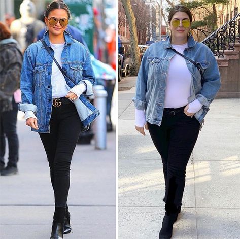 Plus-koon Muoti, Dress Like Celebrity, Katie Sturino, Look Plus Size, Curvy Model, Jeans White, Curvy Girl Outfits, Celebrity Look, Celebrity Outfits