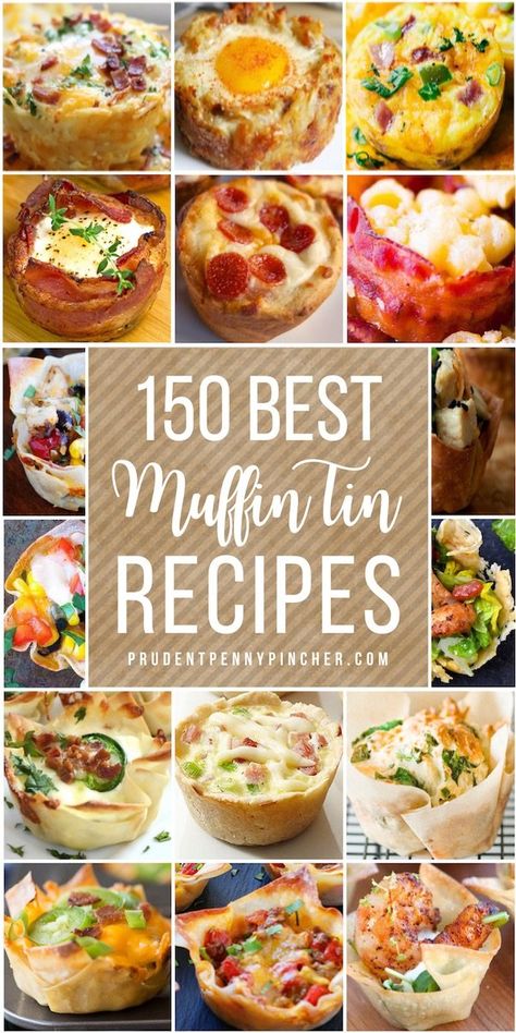 Mini Muffin Tin Recipes, Muffin Meals, Muffin Cups Recipes, Muffin Pan Recipes, Muffin Tin Meals, Cups Recipes, Meals On The Go, Tin Recipes, Muffin Tin Recipes