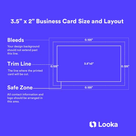 Business Card Size and Layout Guide - Looka Bussiness Card Layout, Digital Business Card Design Ideas, Clothing Brand Business Cards, Graphic Designer Business Card Creative, Business Card Design Layout, Business Card Design Creative Ideas, Business Card Layout Design, Graphic Designer Business Card, Business Card Design Ideas