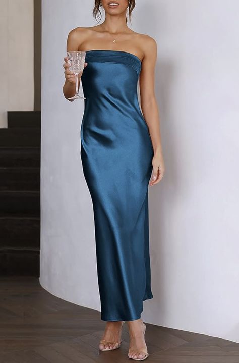 Satin maxi