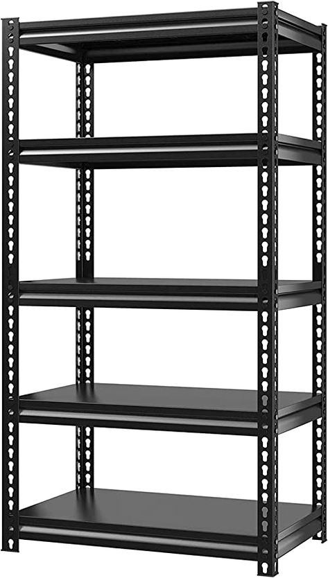 Heavy Duty Garage Shelving, Basement Shelving, Heavy Duty Storage Shelves, Utility Shelf, Metal Storage Shelves, Shelves For Storage, Heavy Duty Shelving, Warehouse Shelving, Garage Storage Shelves