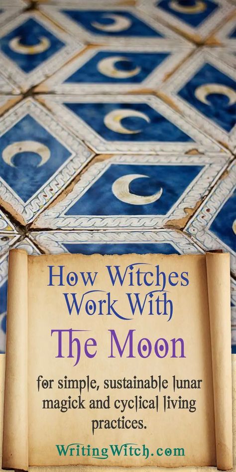 There are tons of resources out there talking about lunar witchcraft and how to work magick with the moon…But in this video, I’m going to actually show you exactly how I incorporate lunar living into my everyday life to help me experience more fulfillment and infuse the more mundane aspects of life with magick. Lunar Witchcraft Spells, How To Work With Moon Phases, What Is A Lunar Witch, Witch Craft Moon Phases, Lunar Witchcraft, White Witch Moon Cycle, Lunar Living, Moonlit Path, Lunar Witch