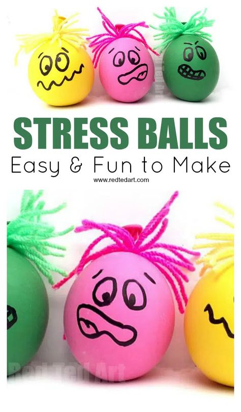 Belek, Craft Ideas For Teens, Diy Ballon, Diy Stressball, Market Day Ideas, Kids Market, Red Ted Art, Group Crafts, Hemma Diy