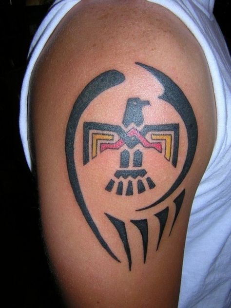 Ojibwe Pride – Tattoo Picture At CheckoutMyInkcom Ojibwe Tattoo, Ojibwe Tribe, Thunderbird Tattoo, Bear Paw Tattoos, Native Humor, Native American Tattoo Designs, Brother Tattoos, Native American Tattoo, Native American Tattoos