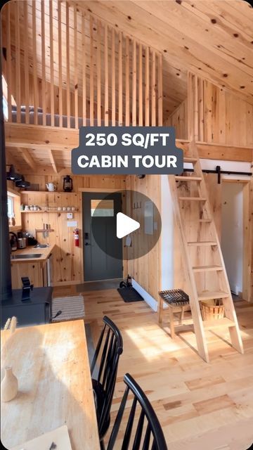 𝑪𝒂𝒏𝒂𝒅𝒊𝒂𝒏 𝑪𝒂𝒔𝒕𝒂𝒘𝒂𝒚 on Instagram: "Another dreamy cabin with a great view of the wild👀 C°2 @terre.et.neige 
•
•
•
•
•
•
#youtube #cabin #handcrafted #explorecanada #outaouais #thecabinchronicles #aframe #cabininthewoods #woodworking #rusticdecor #cabinfever #cabinlust #cabinlife #tinysociety #booksofcabins #tinyhouse #cabinporn @outaouais #unconventionallyminded #treehouse #escapethecity #roomporn #cabindiaries #dwell #mylvrm #offgridcommunity #airbnb #airbnbexperience" Airbnb Tiny Cabin, Airbnb Cabin Ideas, Studio Cabin Interior, Bunkie Ideas Interiors Guest Cabin, Tiny Cabin Ideas, Simple Cabin Interior, Small Log Cabin Homes, Cabin Loft Ideas, Log Cabins In The Woods