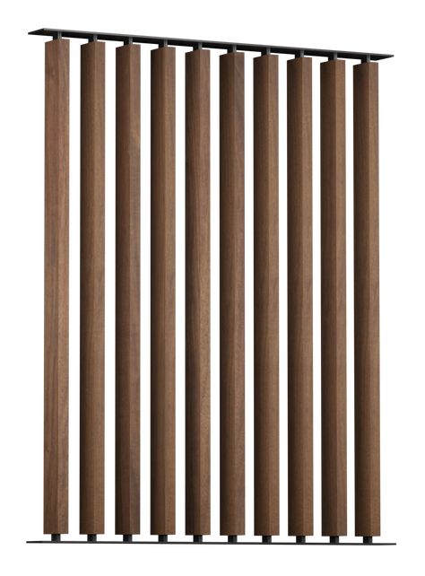 Slatted Screen, Timber Screen, Table Sketch, Wood Partition, Timber Screens, Timber Slats, Modern Screens, Entrance Ideas, Wood Slat Wall