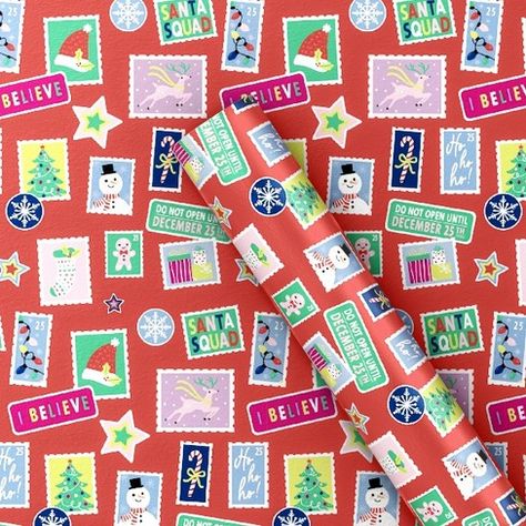 Luxury christmas wrapping paper