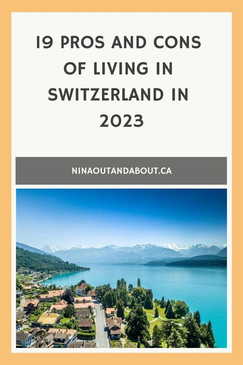 Have you thought about moving to Switzerland? Check out this list of pros and cons of living in Switzerland before you make this big decision! Working In Switzerland, Move To Switzerland, Moving To Switzerland, Living In Switzerland, Switzerland Living, Life In Switzerland, Europe Backpacking, Switzerland Travel Guide, Switzerland Cities