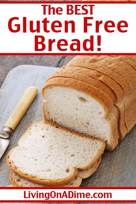 Gluten Free Bread Brands, Gluten Free Bread Recipe Easy, Gluten Free Bread Recipe, Bread Brands, Sandwich Easy, Dairy Free Bread, Homemade Gluten Free Bread, Gluten Free Sandwich Bread, Homemade Sandwich Bread