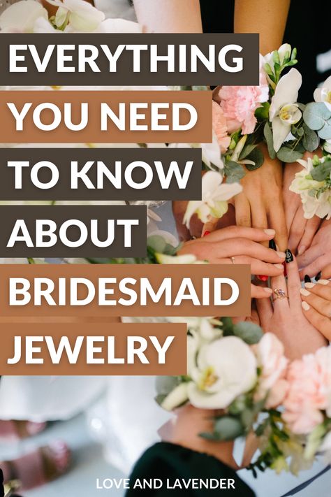 One awesome present that you can give to your bridesmaids is jewelry. In choosing the perfect one, there are lots of things to consider. Here is our complete guide for bridesmaid jewelry. Bridesmaid Wedding Jewelry, Bridal Party Jewelry Ideas, Maid Of Honor Jewelry, Bridesmaid Accessories Ideas, Bridesmaid Necklace Ideas, Bridesmaids Jewelry Ideas, Bridesmaid Jewelry Ideas, Bridesmaid Dress Jewelry, Bridesmaid Accessories Jewelry