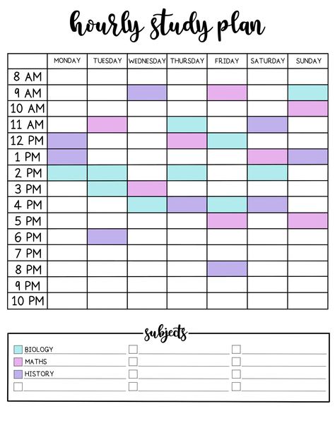 Excited to share the latest addition to my #etsy shop: Revision Hourly Study Planner #office #revision #digitalplanner #studyplanner #revisionplanner #hourlyplanner #digitalprints #dhrucreates Study Plans Schedule, How To Make Schedule For Study, How To Make Study Planner, Hourly Study Planner, Study Templates Printables, Study Plan Ideas, Studying Planner, Revision Timetable Template, Study Timetable Template