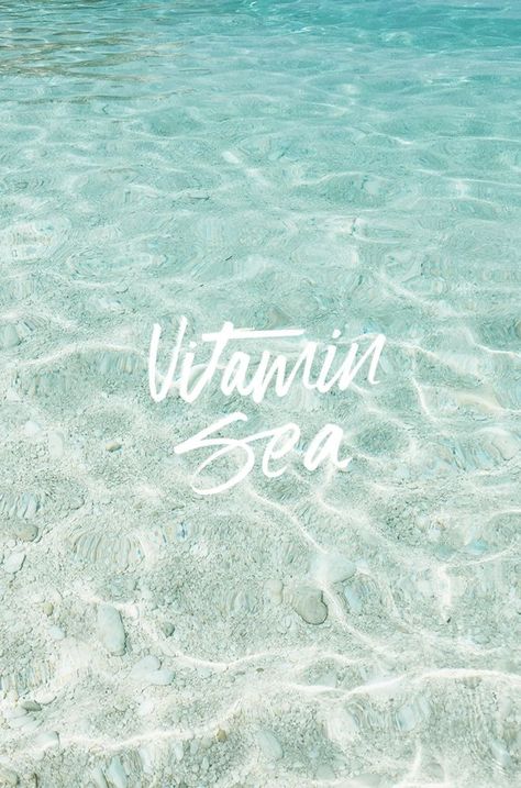 We need a serious dose of vitamin SEA. Summer dreaming all week long. Summer Beach Quotes, Quotes Summer, Ocean Quotes, Beach Quotes, Vitamin Sea, Summer Quotes, Trendy Quotes, Sunset Beach, Summer Of Love