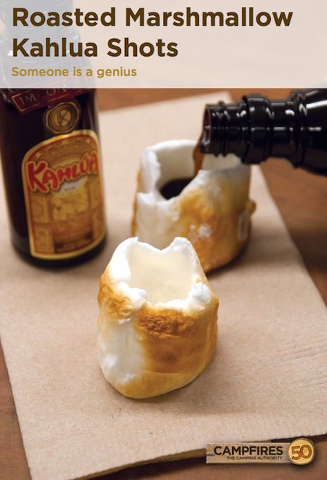 Kahlua Shots, Adult Camping Party, Camping Games For Adults, Cabin Trip, Camping Parties, Roasting Marshmallows, Camping Birthday, Easy Camping, Camping Party