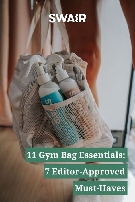 11 Gym Bag Essentials: 7 Editor-Approved Must-Haves

#sweatthenswair #sweatytoready #sweatyhair #beachlife #summervibes #vacation #holidays #SWAIR #ShowerlessShampoo #CleanHairRevolution Gym Bag Essentials Mens, Gym Bag Essentials List, Workout Bag Essentials, Gym Bag Essentials Women, Gym Showers, Gym Bag Essentials, Gym Kit, Gym Essentials, Workout Bags