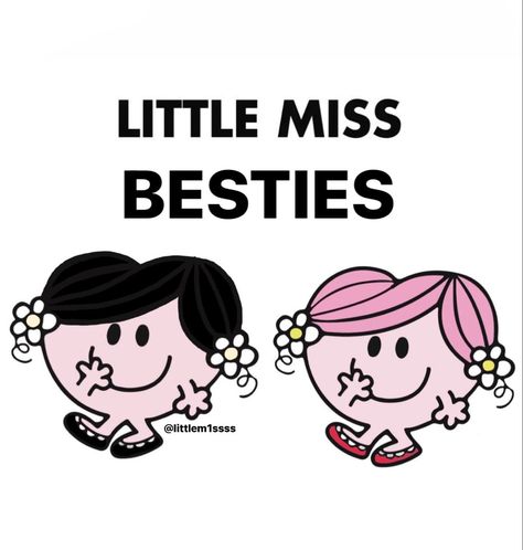 #meme #littlemiss Beat Friends Quotes, Little Miss Memes, Miss Friend, Little Miss Characters, Missing Quotes, Pic Collage, Mr Men Little Miss, Miss Perfect, Coding For Kids