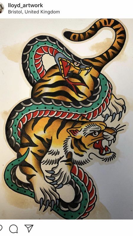 Traditional Tattoo Animals, Traditional Tiger Tattoo, Traditional Panther Tattoo, Tiger Head Tattoo, Americana Tattoo, Traditional Tattoo Flash Art, Traditional Tattoo Old School, Traditional Style Tattoo, Cool Tattoo Drawings