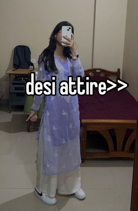 Desi Kurti Captions, Desi Fit Captions For Instagram, Indian Dress Captions For Instagram, Captions For Kurti Pictures, Desi Girl Captions, Desi Outfit Ideas, Designer Blouse Patterns Unique, Shirts For Women Designer, Black Suit For Women