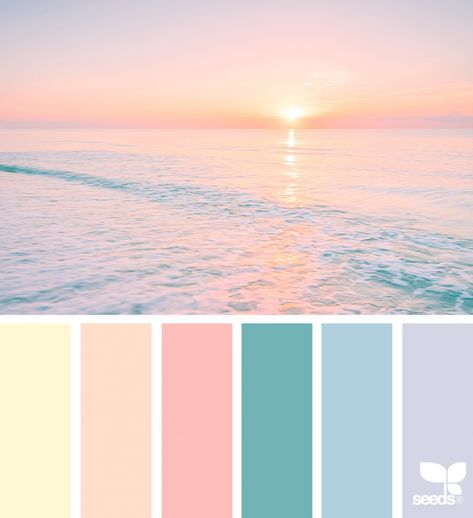 Heavenly Hues Palette Tattoo, Seeds Color, Painting Palette, Color Schemes Colour Palettes, Bedroom Remodel, Pastel Colour Palette, Color Palate, Design Seeds, Color Palette Design