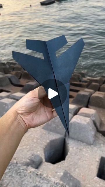 Aeroplane Origami Paper Plane, How To Fold An Airplane, Paper Crafts Aeroplane, Paper Craft Aeroplane, Paper Plane Ideas, Air Crafts For Kids, How To Make Airplane Paper, How To Make Aeroplane With Paper, Aeroplane Paper Craft