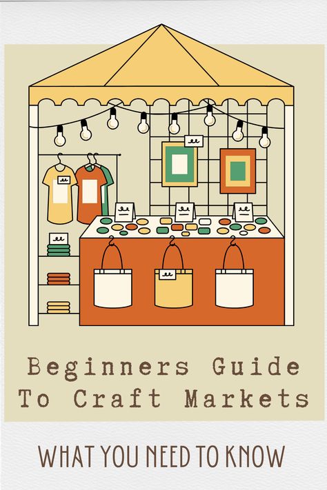 Let me guide through the first steps of having your own stall or booth at a craft market. With 20 years experience I've learned a thing or two and got a few stories to tell. This guide will give you what you need to get going Craft Market Set Up Booth Ideas, Craft Fair Stand Ideas, Craft Market Stall Ideas Diy, Arts And Crafts Booth Display Ideas, Crochet Craft Booth Display Ideas, Craft Show Booth Display Ideas For Signs, Simple Market Stall Ideas, Market Stall Display Ideas Art, Art Market Booth Display