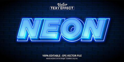 Light Signage, Musical Posters, Text Effect Design, Text Inspiration, Futuristic Typography, Neon Typography, Blue Typography, Neon Text, Edit Font