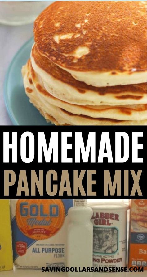 Homemade Pancake Mix Easy, Diy Pancake Mix, Best Pancake Recipe Ever, Homemade Pancake Mix Recipe, Best Pancake Mix, Easy Pancake Mix, Homemade Pancakes Fluffy, Easy Homemade Pancakes, Pancake Mix Recipe