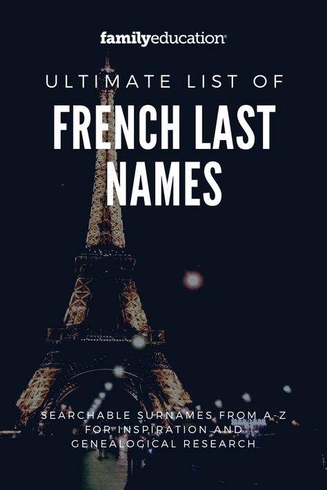 Good Last Names For Characters, First And Last Names For Characters, French Family Names, List Of Last Names, Cool Last Names For Characters, German Last Names For Characters, Rare Last Names For Characters, Last Names For Book Characters, Old Last Names For Characters