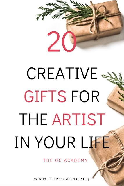 20 Creative Gifts for The Artist In Your Life Presents For Artists, Goft Ideas, Record Decor, Art Supplies Gift, Painting Apron, Artsy Gift, Artist Pencils, Pen Set Gift, Sketch Markers