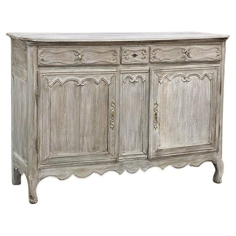 Check out this item from 1stdibs! Early 19th Century Country French Whitewashed Buffet: https://www.1stdibs.com/id-f_28096462 Country Style Furniture, Antique Sideboard, Brass Hinges, Country French, Refurbished Furniture, French Furniture, French Country Style, Cabinet Makers, Mortise And Tenon