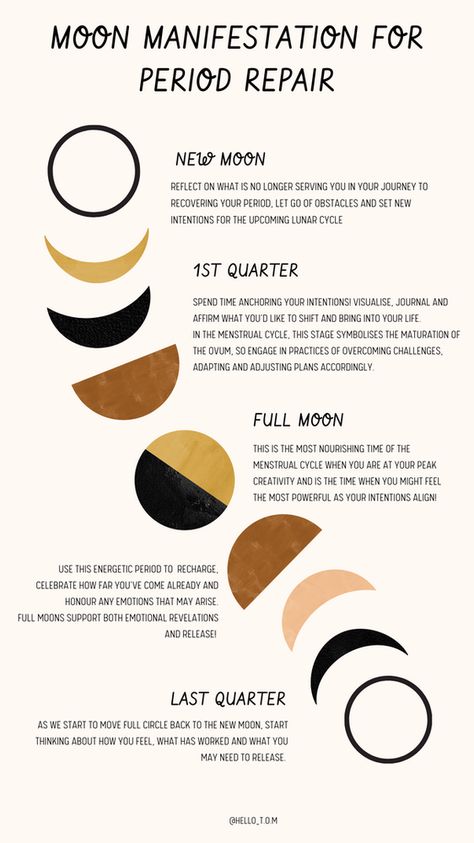 Lunar Menstrual Cycle, Witchy Things To Do On Your Period, Period And Moon Cycle, Moon Cycles And Periods, Moon Cycle Menstruation, Period Power, Moon Manifestation, Menstruation Cycle, Period Cycle