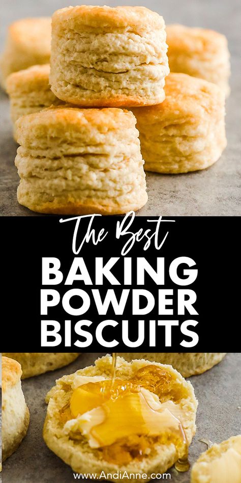 Fluffy Baking Powder Biscuits, Best Baking Powder Biscuits, Quick Breakfast Biscuits, Melted Butter Biscuits, No Fail Biscuits Recipe, Baking Soda Biscuits Recipes, Baking Soda Biscuits Easy, Baking Powder Biscuits Easy, No Butter Biscuits