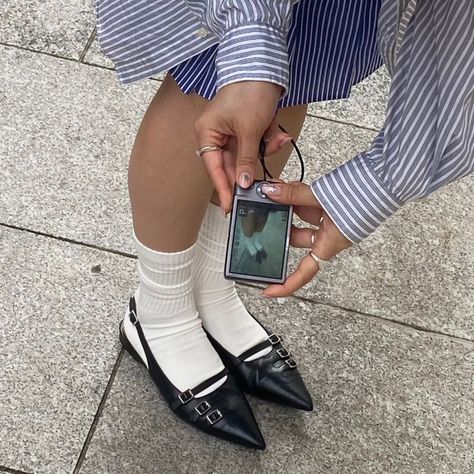 Heels And Socks, Pointy Heels, Image Swag, White Socks, Shoe Inspo, Mini Short, Curated Vintage, Mode Inspo, After Hours