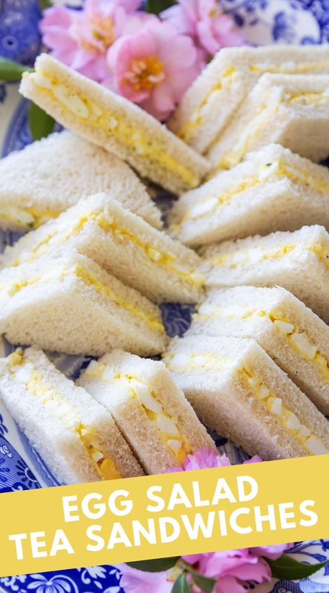 Tea parties, baby showers, and mother’s day celebrations call for a touch of sophistication, and what better way to elevate your party than with Egg Salad Tea Sandwiches?! Olive Spread, Cheap Lunch, Easy Egg Salad, Breakfast Party Foods, Entertaining Tips, Easy Dinner Casseroles, Breakfast Party, Viewing Party, Quick Easy Dinner