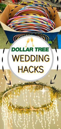 Rustic Wedding Decorations, Wedding Pins, Wedding On A Budget, Dollar Tree Wedding, Wedding Hacks, Frugal Wedding, Boda Diy, Tree Wedding, Cool Ideas