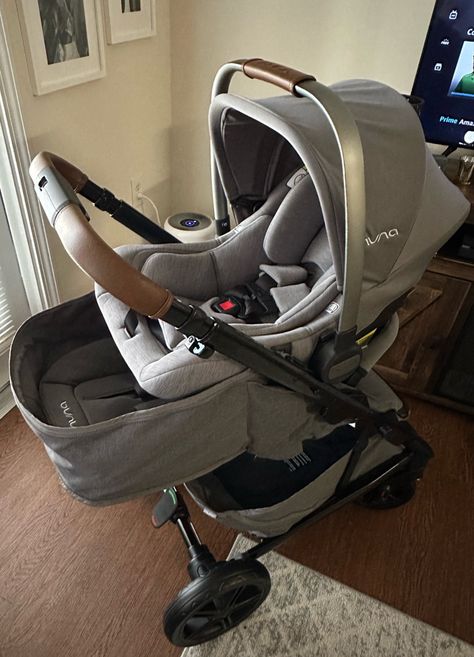 Newborn Car Seat And Stroller, Stroller And Car Seat Combo, Nuna Travel Stroller, Infant Car Seat And Stroller, Nuna Travel System, Nuna Car Seat And Stroller, Nuna Stroller Aesthetic, Aesthetic Stroller, Car Seat And Stroller Set