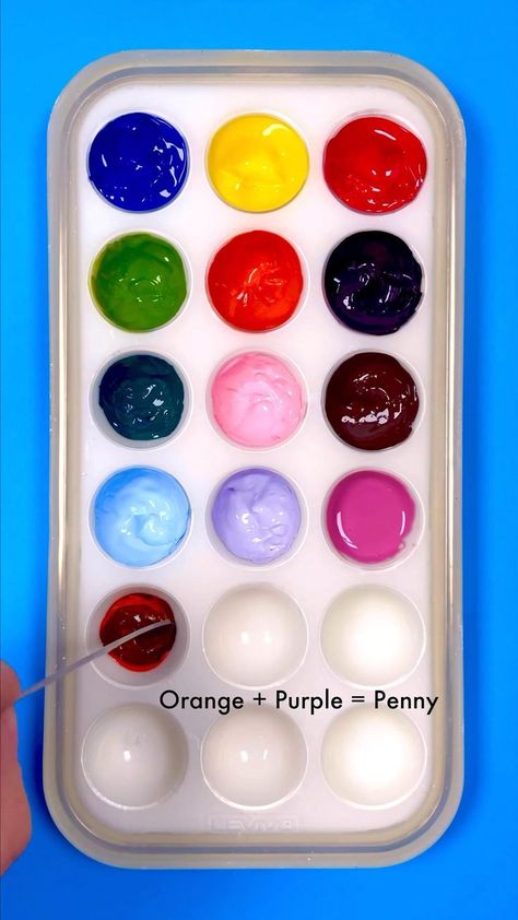 Color Mixing Chart Acrylic, Eggs Ideas, Color Mixing Guide, Mixing Paint Colors, Color Theory Art, Color Knowledge, Color Mixing Chart, Color Drawing Art, Art Painting Tools