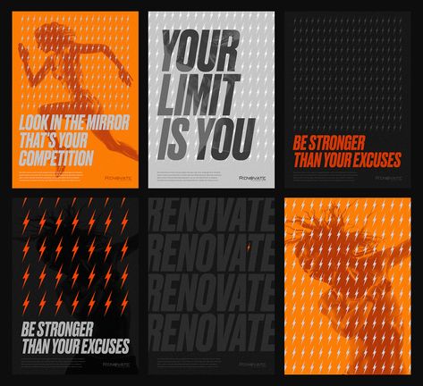 Fitness Template Design, Sport Branding Design, Athletic Graphic Design, Sports Branding Design, Fitness Brand Identity, Gym Branding Design, Fitness Graphic Design, Gym Graphic Design, Fitness Branding Design