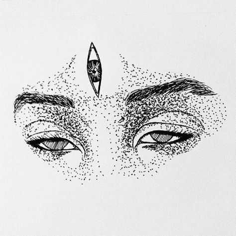 indigochildblackjaguar:You have three eyes, two to look, one to... Trippy Quotes, Third Eye Art, Third Eye Tattoos, Realistic Eye Drawing, Three Eyes, Hippie Quotes, Arte Punk, Psy Art, Eye Tattoo