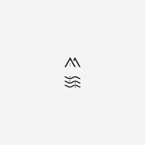 & this mountain that's in front of me, will be thrown into the midst of the sea. Berg Tattoo, Small Mountain Tattoo, Tattoo Mountain, Anniversary Tattoo, Petit Tattoo, Pine Tree Tattoo, Sea Tattoo, Ocean Tattoos, Beach Tattoo