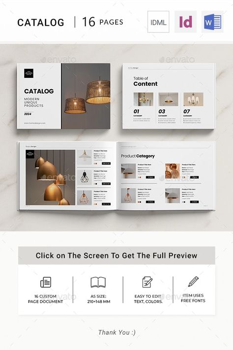 Professional Catalogue Design, Digital Catalog Design Layout, Simple Catalog Design, Horizontal Catalog Design, A5 Catalog Design, Catalogues Design Layout, Premium Catalogue Design, Home Catalog Design, Furniture Design Catalog