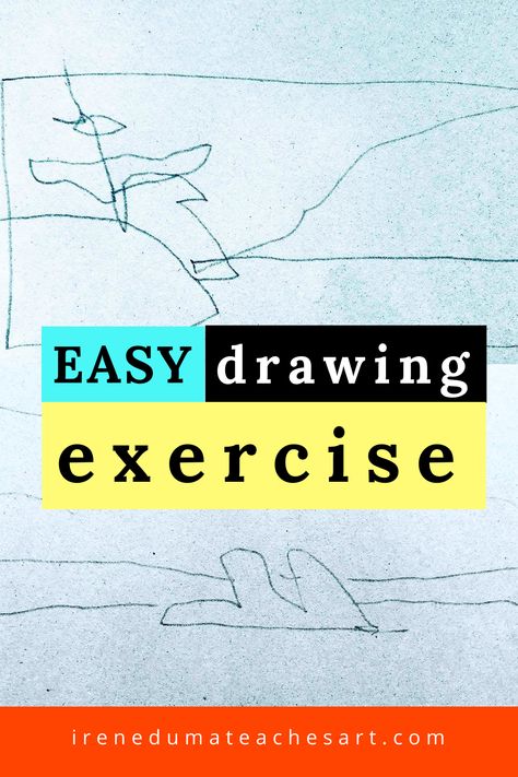 🖼️ Ready to enhance your drawing skills? This easy drawing exercise offer an ideal starting point for beginners and a valuable refresher for painters. So simple, it can be done in a minute. But don’t underestimate its power: it teaches you to see the essens. Click on the link to read the blog post and let’s get you drawing 🎨 Drawing Exercises For Beginners, Basic Painting, Simple Exercise, Drawing Exercises, Simple Drawing, Drawing For Beginners, Happy Drawing, Art How, Easy Drawing