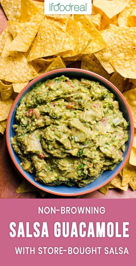 Guacamole Recipe Easy Homemade, Guacamole Salsa Recipe, Mexican Easy, Quick Guacamole, Best Salsa, Homemade Guacamole Recipe, Jarred Salsa, Guacamole Recipe Easy, Healthy Mexican Recipes