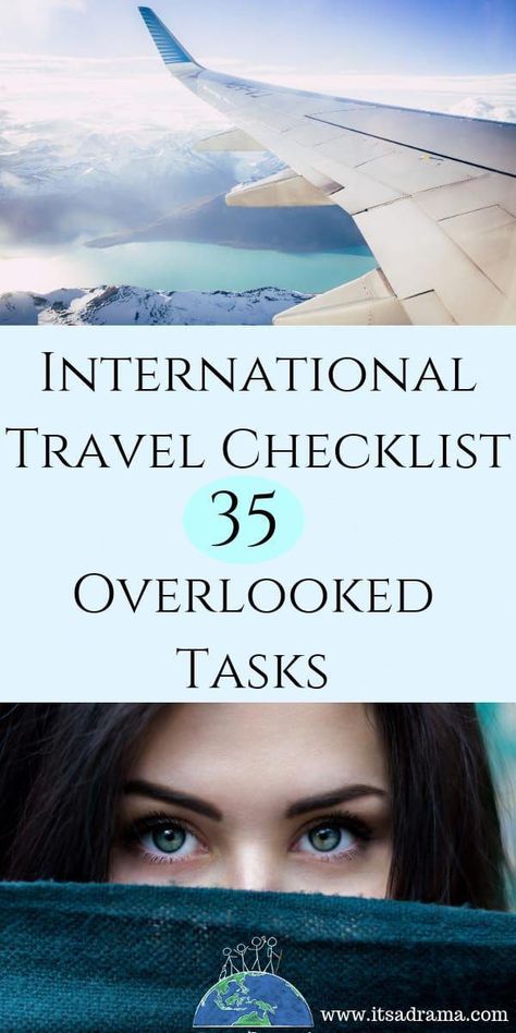 Apps For International Travel, Things To Pack For International Travel, Travel To Usa Checklist, Things To Do Before Traveling Internationally, Europe Trip Checklist, Best Packing List Travel, How To Make A Travel Itinerary, International Checklist Travel, Italy Travel Tips Packing Lists