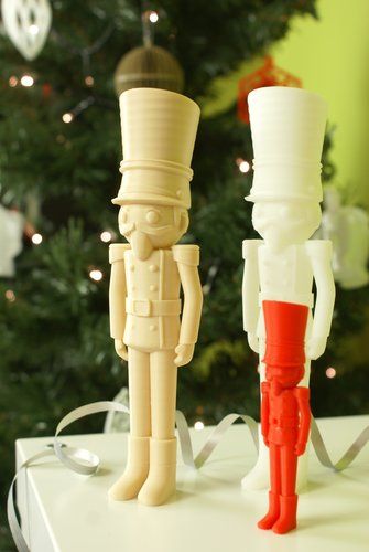 3d Printed Christmas, Nutcracker Figures, 3d Printing Art, 3d Printing Diy, Christmas 3d, 3d Printed Objects, 3d Printing Projects, Holiday Centerpieces, 3d Christmas