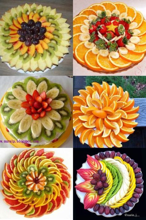 Fruit Tray Ideas For Party, Summer Fruit Platter, Creative Fruit Tray Ideas, Fruit Tray Designs, Fruit Presentation, Fruit Buffet, Holiday Entertaining Food, Deco Fruit, Amazing Food Platters